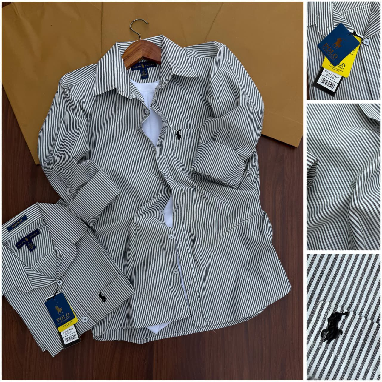 12A Premium Cotton Striped Shirt for Men | Full Sleeve | Super Premium Quality