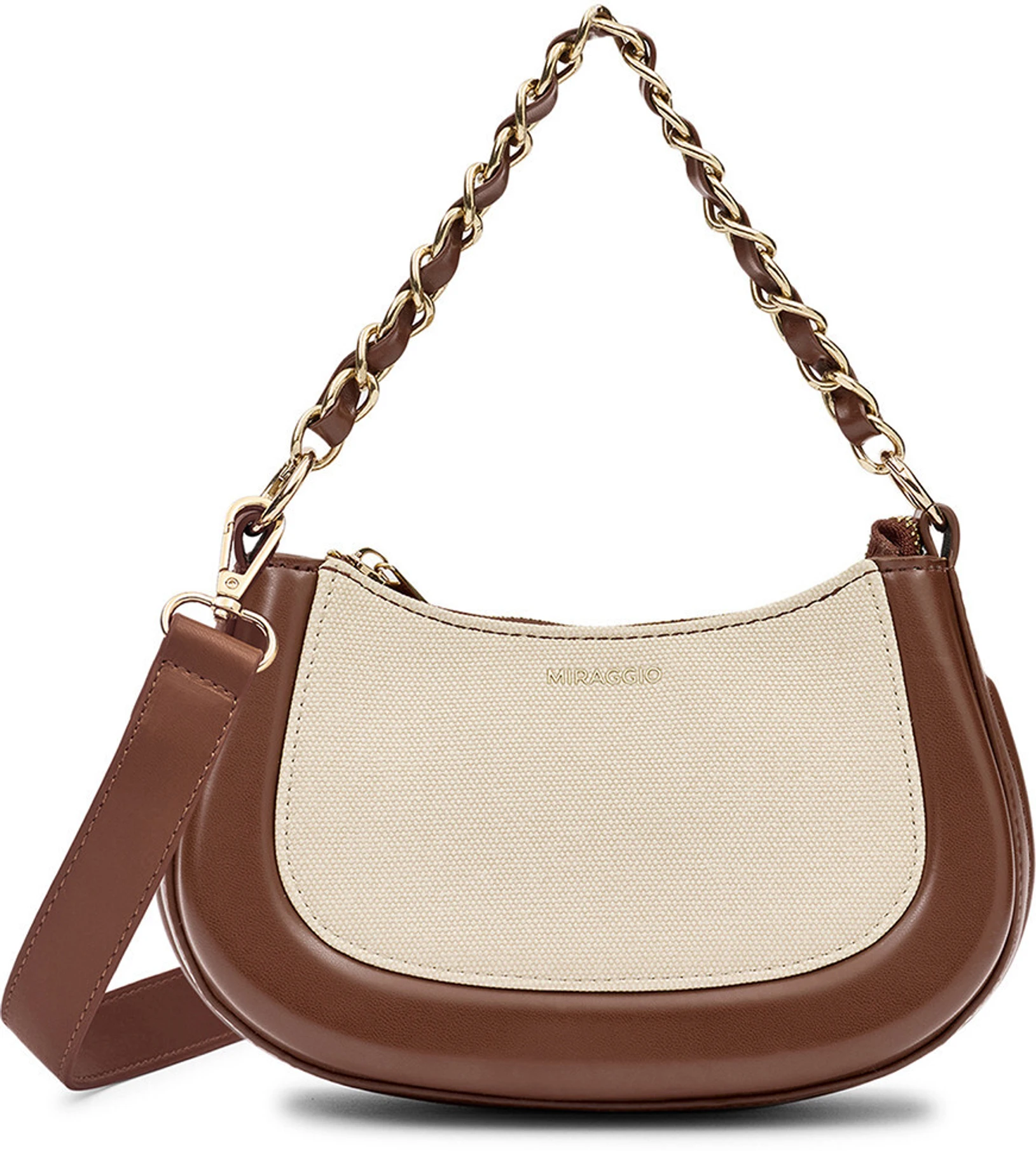 Miraggio Women Brown Messenger Bag
