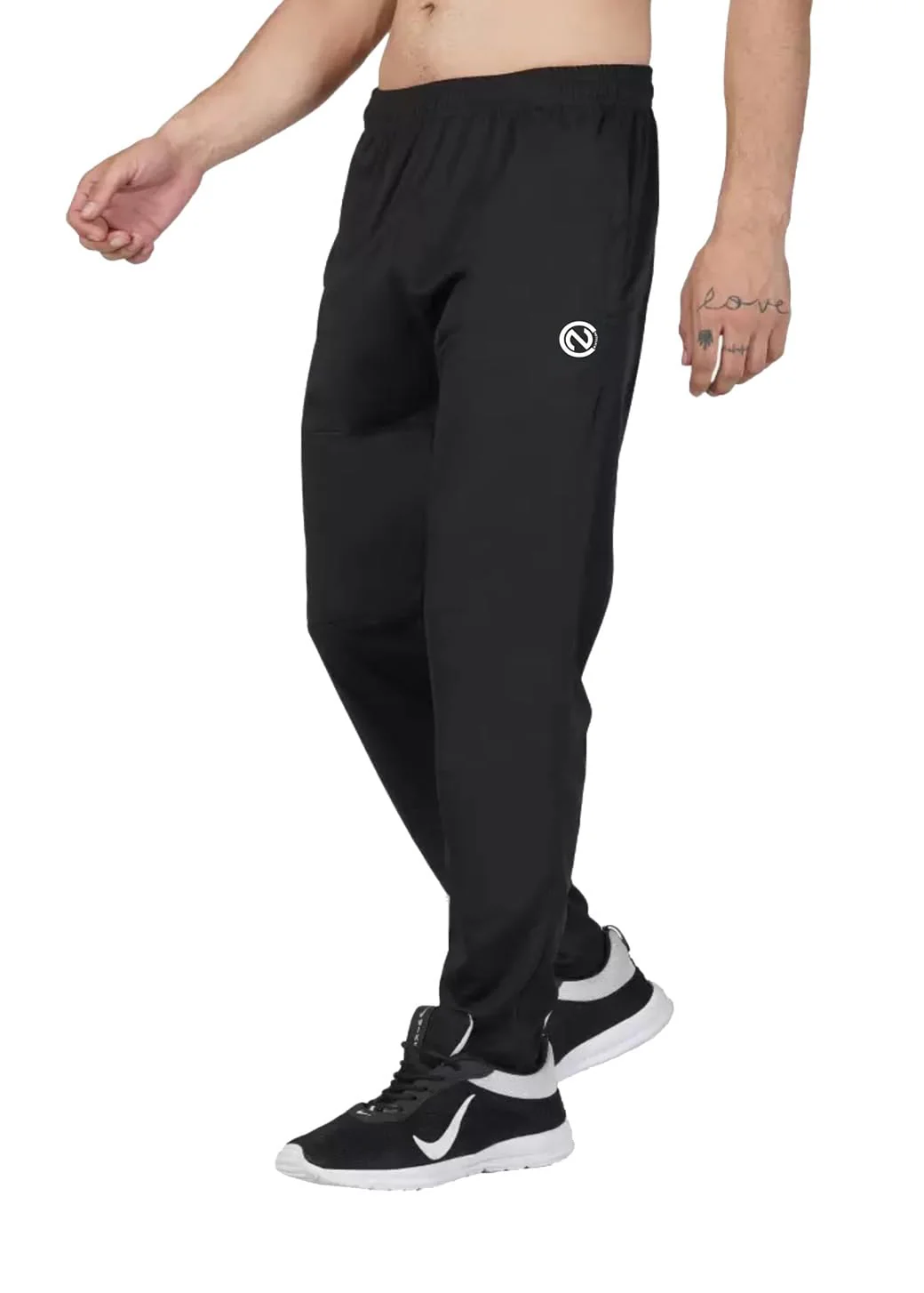 Men's Regular Fit Polyester Trackpants Combo(Pack of 2)