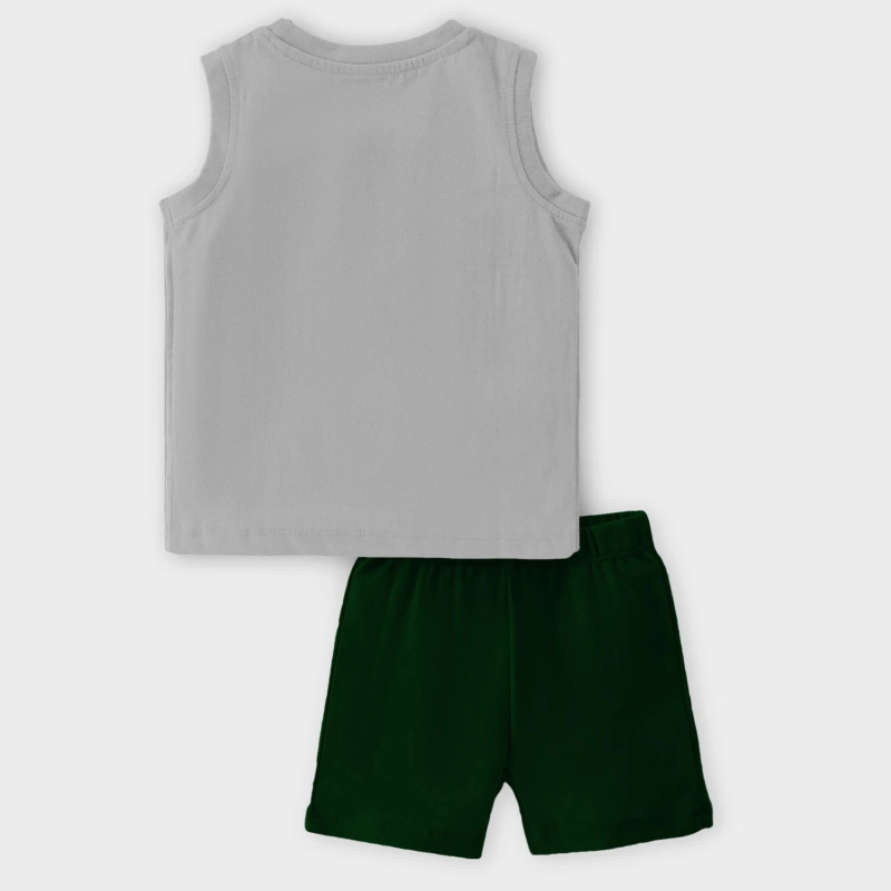 Baby Boys & Baby Girls Casual T-shirt Shorts (Multicolor)