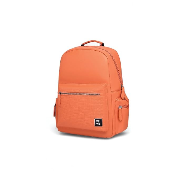 EUME Cosmo 16L Laptop Bag for Men| 1 Large Compartment office Laptop Backpacks | Fits Up to 13.5" Laptop | Premium Vegan Leather | Travel Bag | Bagpacker Bag for Men and Women