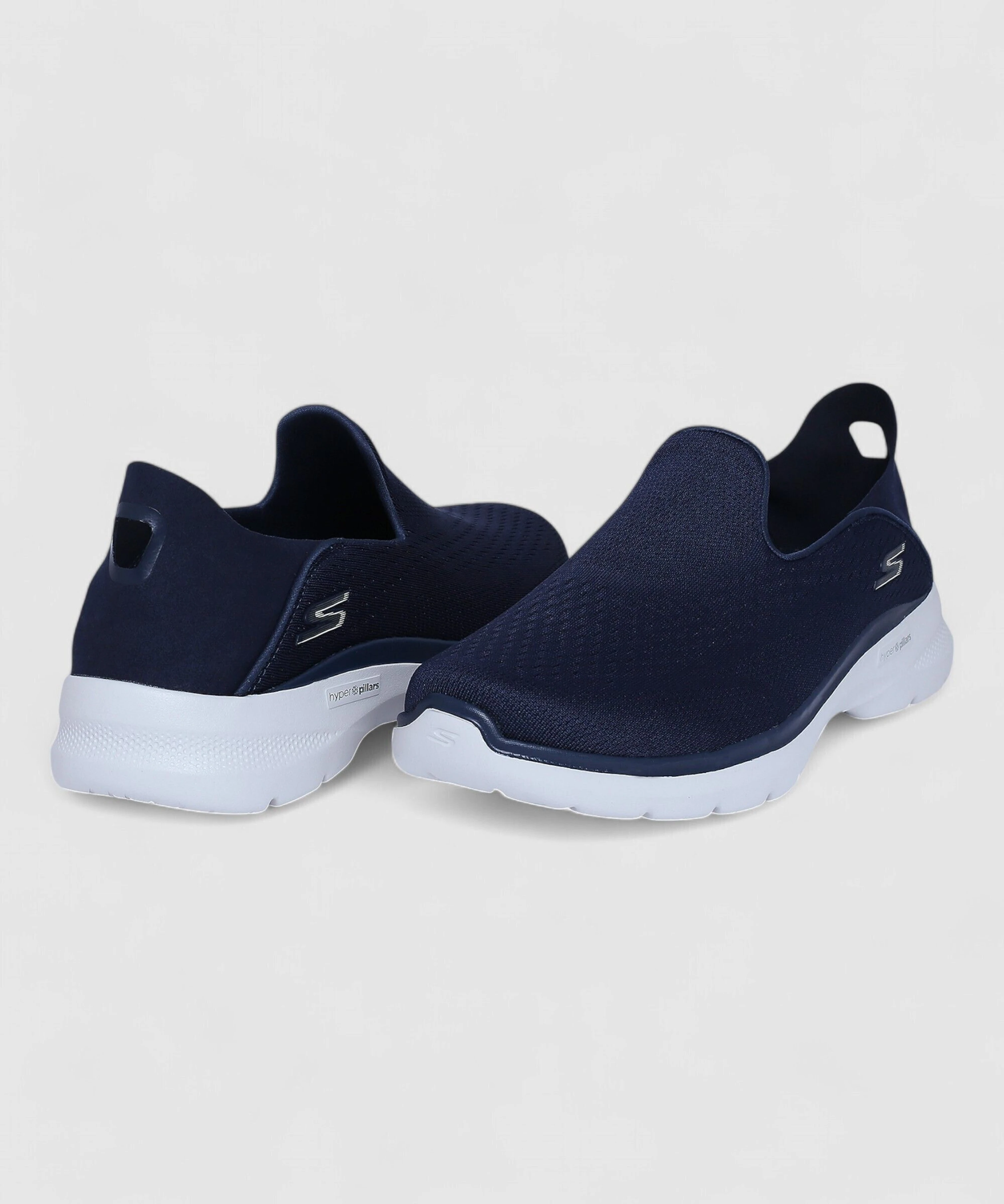 Skechers GO WALK 6 - TRAVERSE Walking Shoes For Men (Navy , 7)