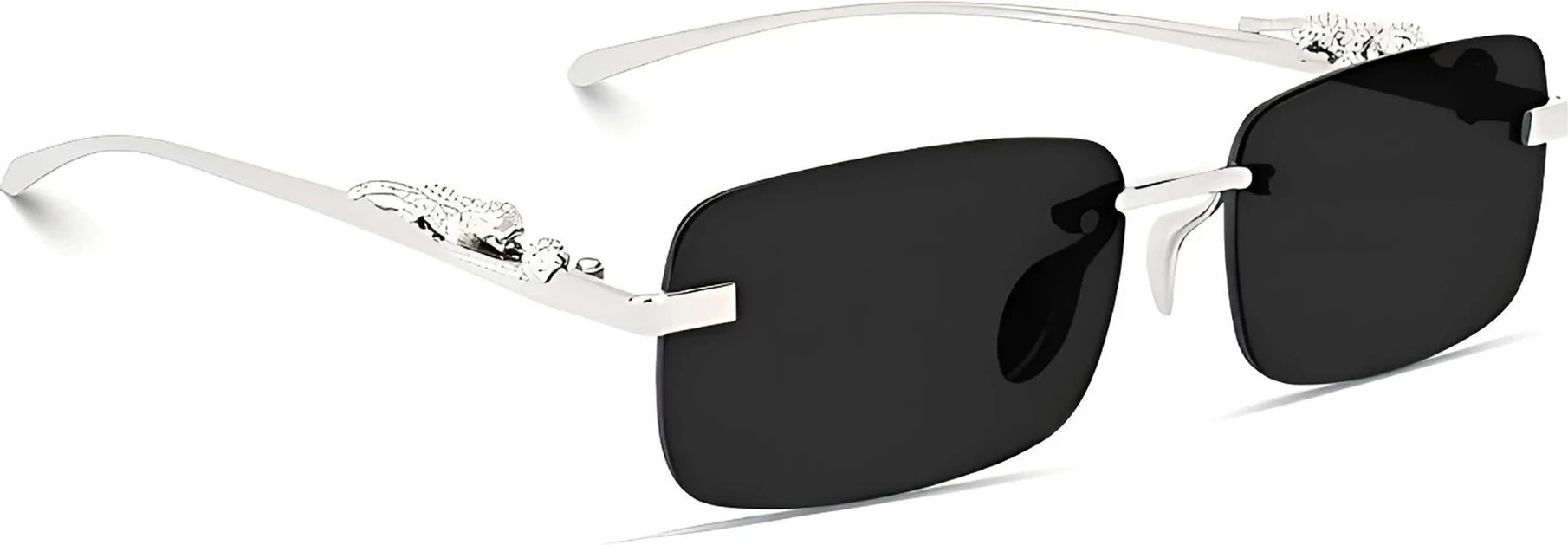 ROADWAY UV Protection Rectangular Sunglasses