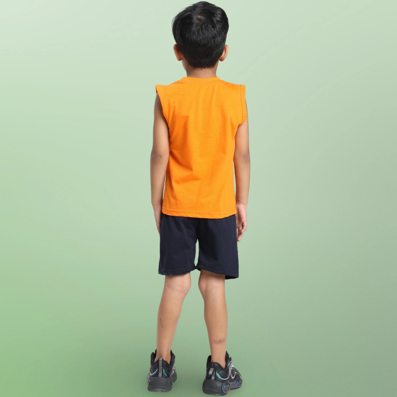 Baby Boys & Baby Girls Casual T-shirt Shorts (Multicolor)