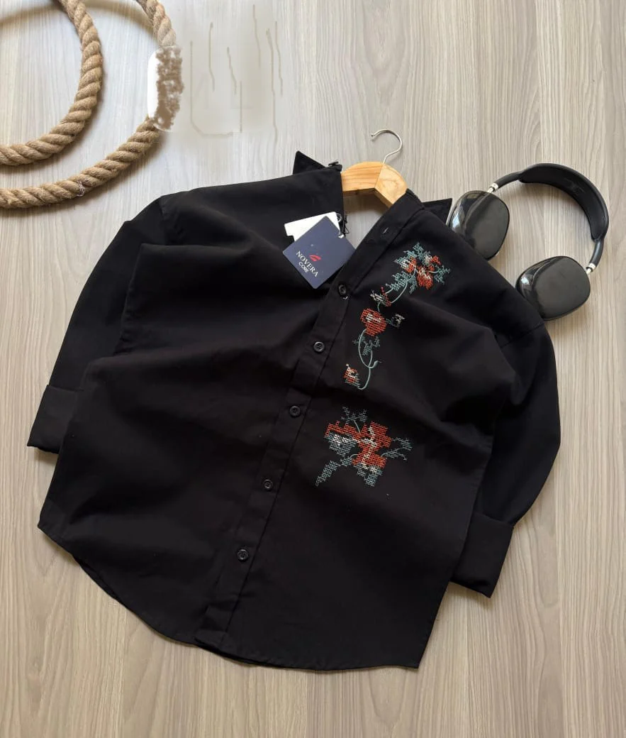 Premium Designer Partywear Shirt in RFD Cotton for Men