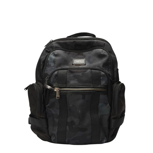 Tumi Black Alpha Bravo Norman Laptop Backpack