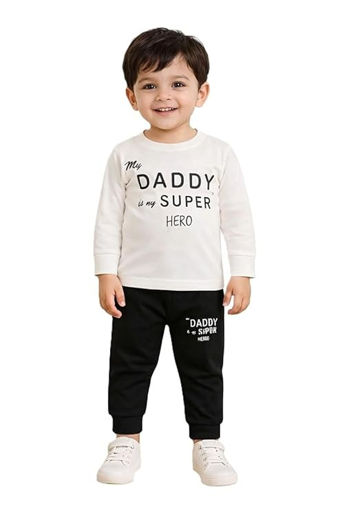 NEW BEGINNING Kids Wear for Boys | Comfortable Cotton Boys Clothing Set for Regular Wear, Play & Parties | Soft Breathable Boys Dress for All Seasons