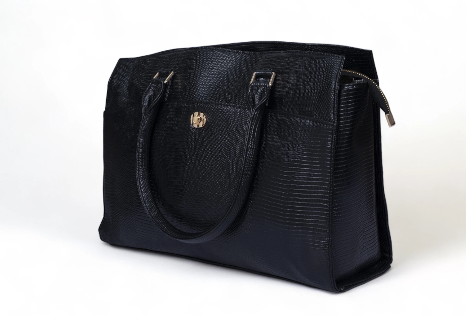Adorn Women Black Sling Bag