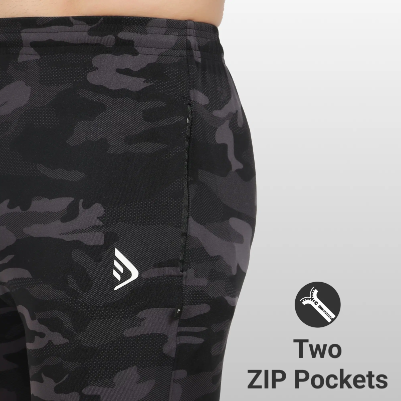 Multicolor Polyester Men's Trackpants