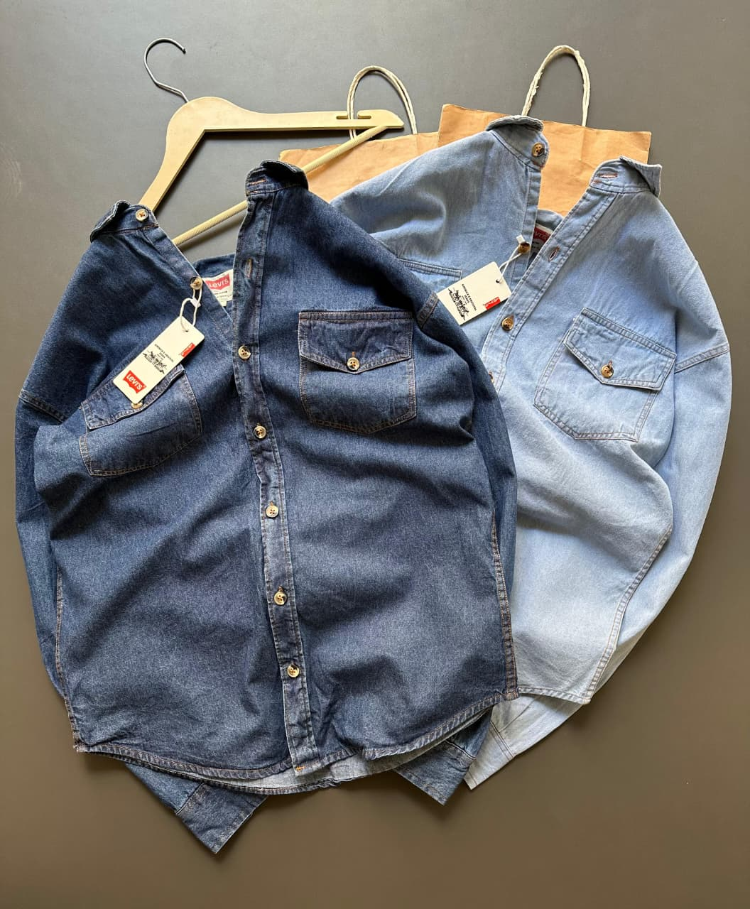 Premium Finish Denim Shirts for Men – High-Quality Heavy Fabric, Classic Look