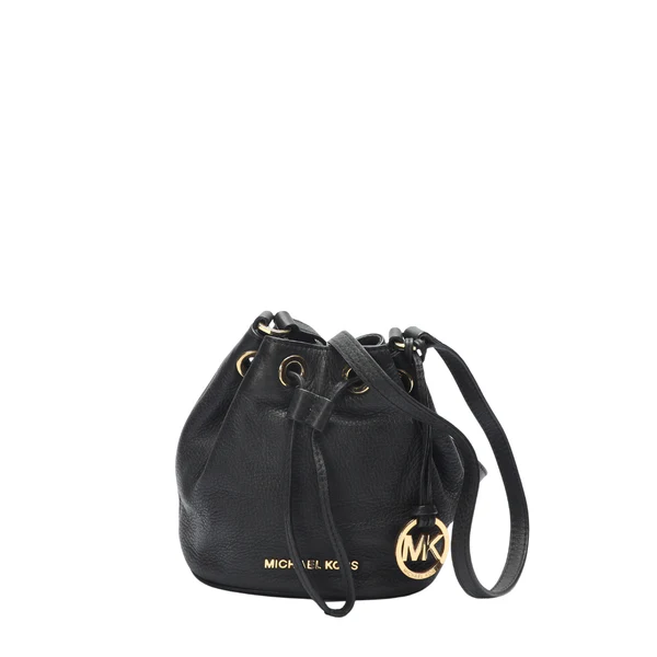 Michael Kors Jules Black Bucket Crossbody Bag