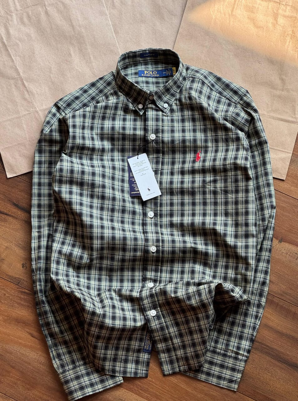 Premium Hard Collar Awsome Cotton Check Shirts