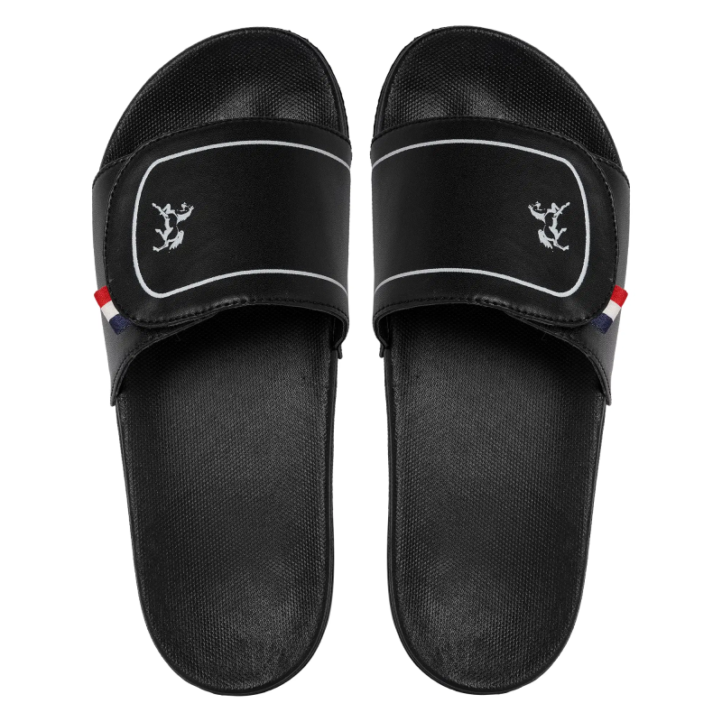 Black Men's Slide Flip Flop