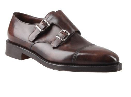 Dark Brown Monk Dress Shoes