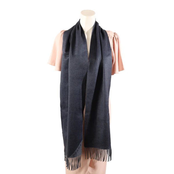 Prada Logo Double Cashmere Scarf