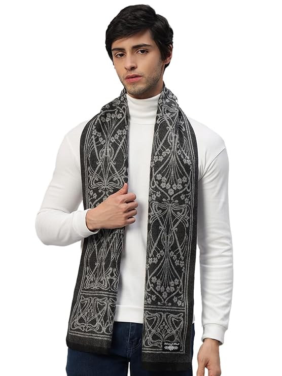 Attitude is everything Men andWool Scarf Women's Wool Scarf Muffler Winter Wear Warm Scarves