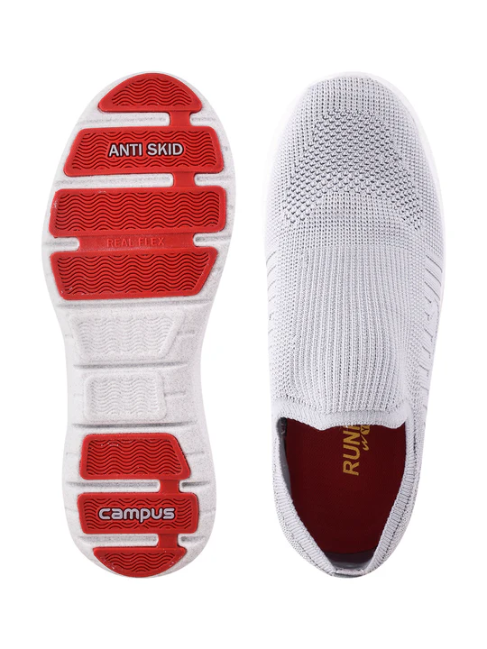 Grey Men's Walking Shoes