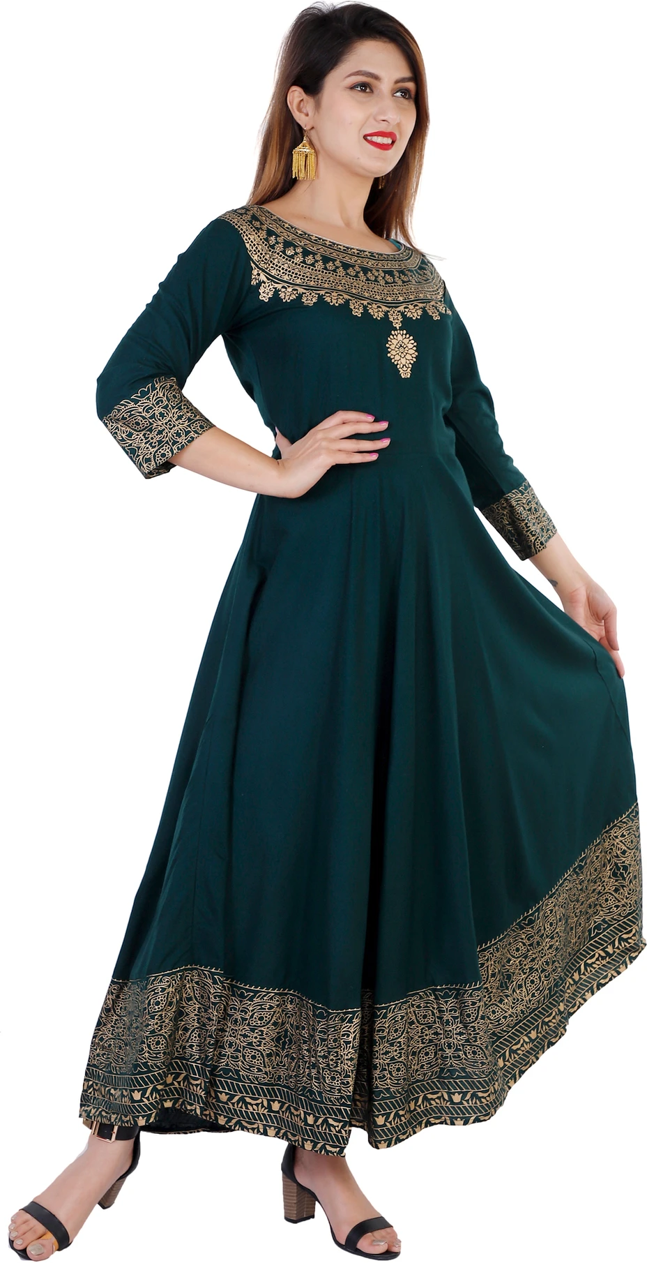 Baba Kurti Women Viscose Rayon Kurta Dupatta Set