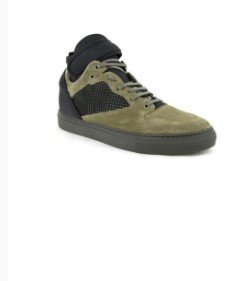 Black Olive Hi Top Sneakers