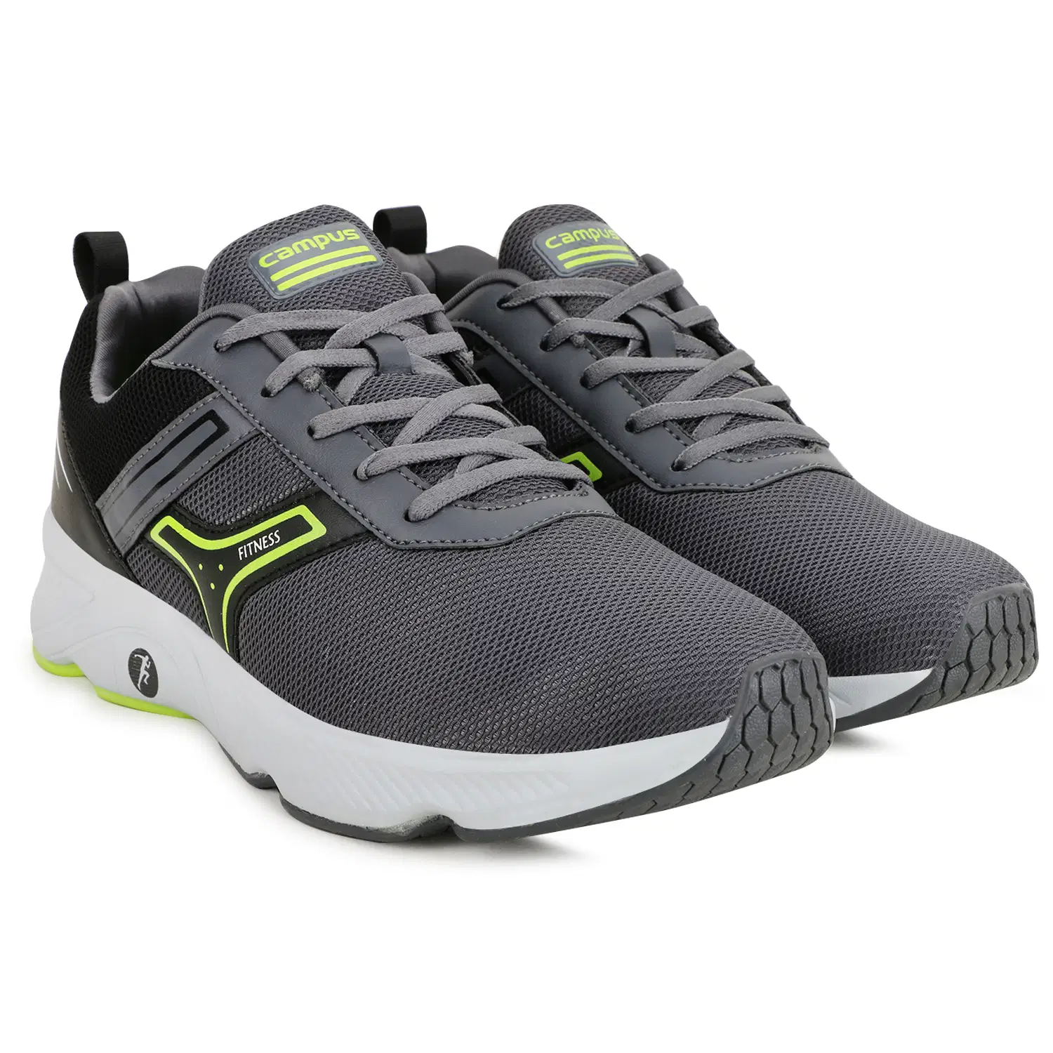 HURRICANE Gray Men's Sports Running Shoes