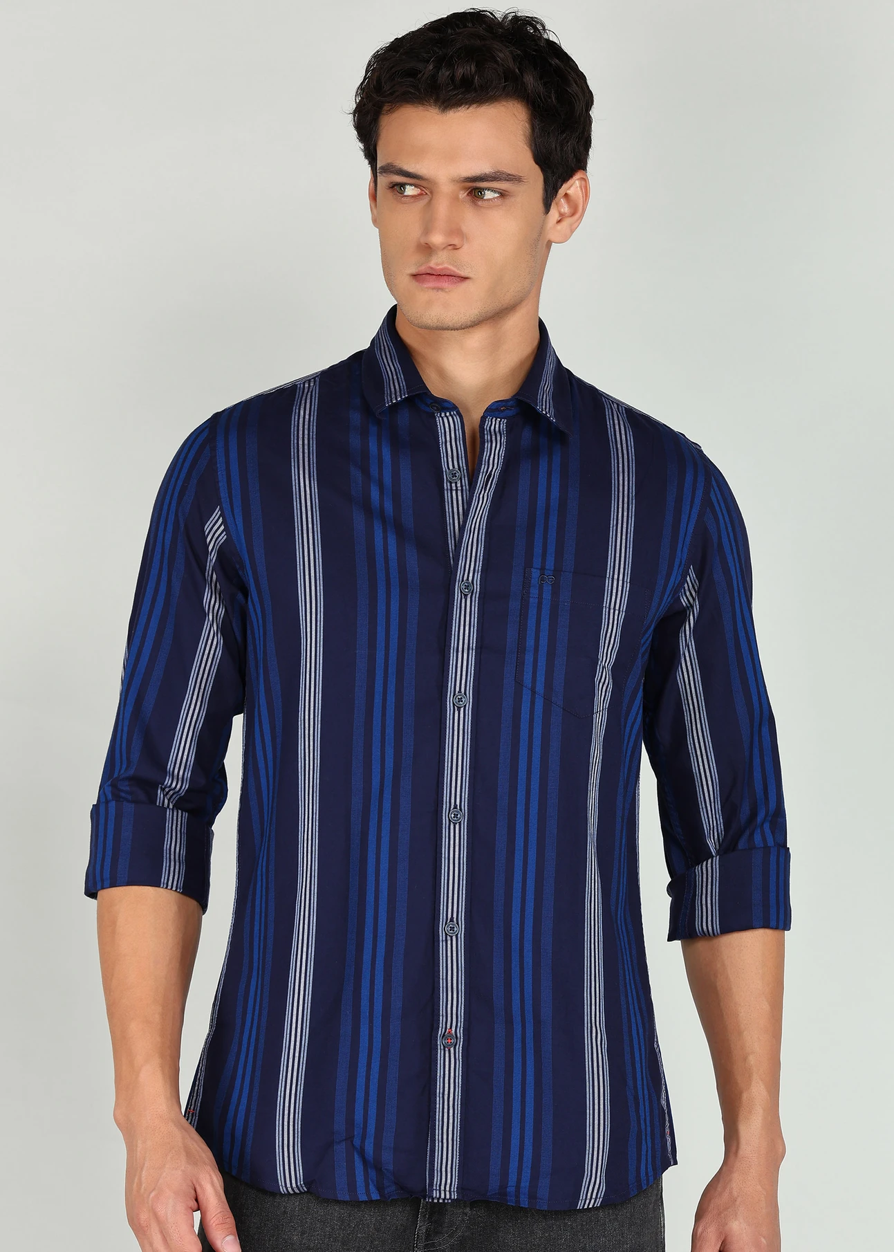 PETER ENGLAND Men Regular Fit Striped Formal Shirt