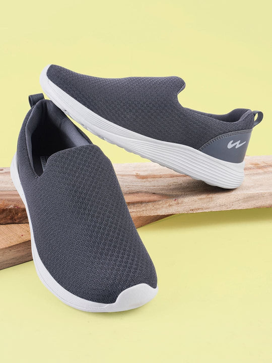Grey Men's Walking Shoes