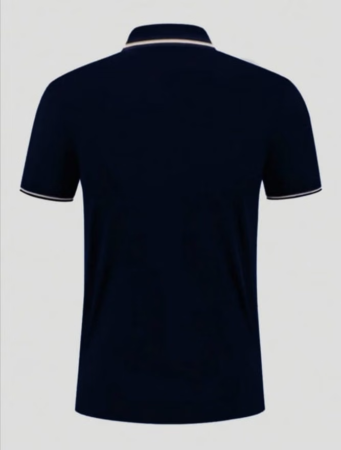 Pack of 1 Cotton Blend Regular Fit Solid Half Sleeves Men's Polo T Shirt