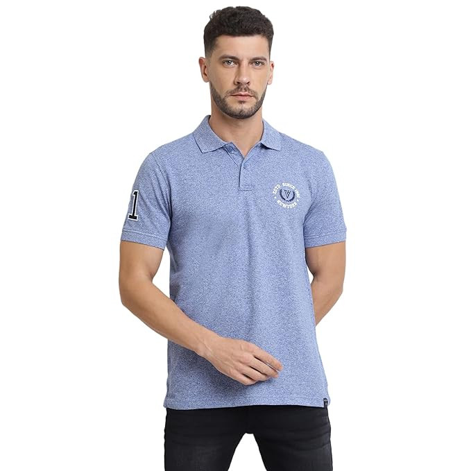 Van Heusen Men's Cotton Regular Fit T-Shirt