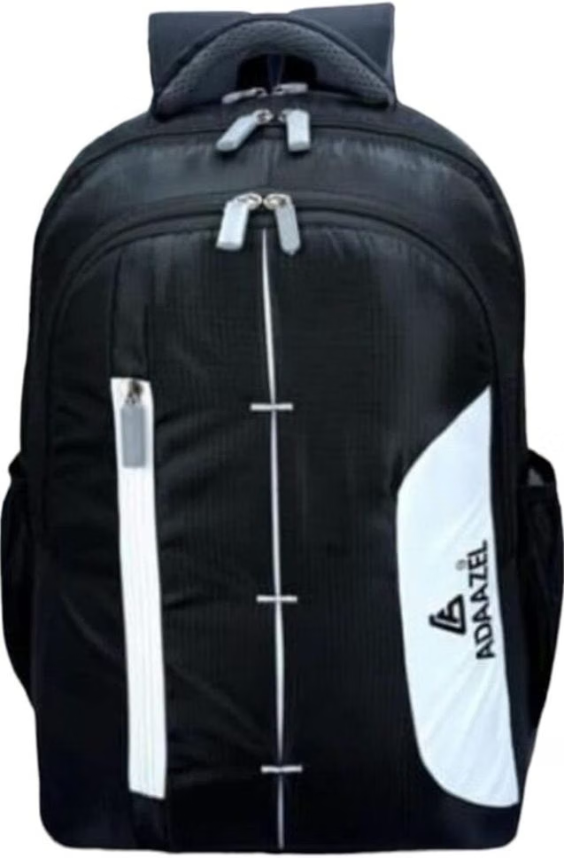 45 Ltrs Polyester Backpack *For Men ( Black )