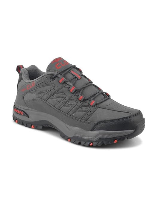 CLD Trekking Shoes for Man Outdoor Hiking Shoes for Man high Neck Shoe for Men Anti Skid Trekking Boots Water Repellent Tracking Shoe for Men Breathable Hiking Boots
