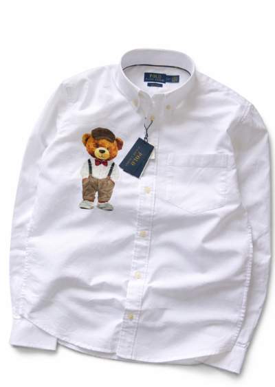 Elegant Teddy Bear Premium Designer Shirt – Oxford Cotton
